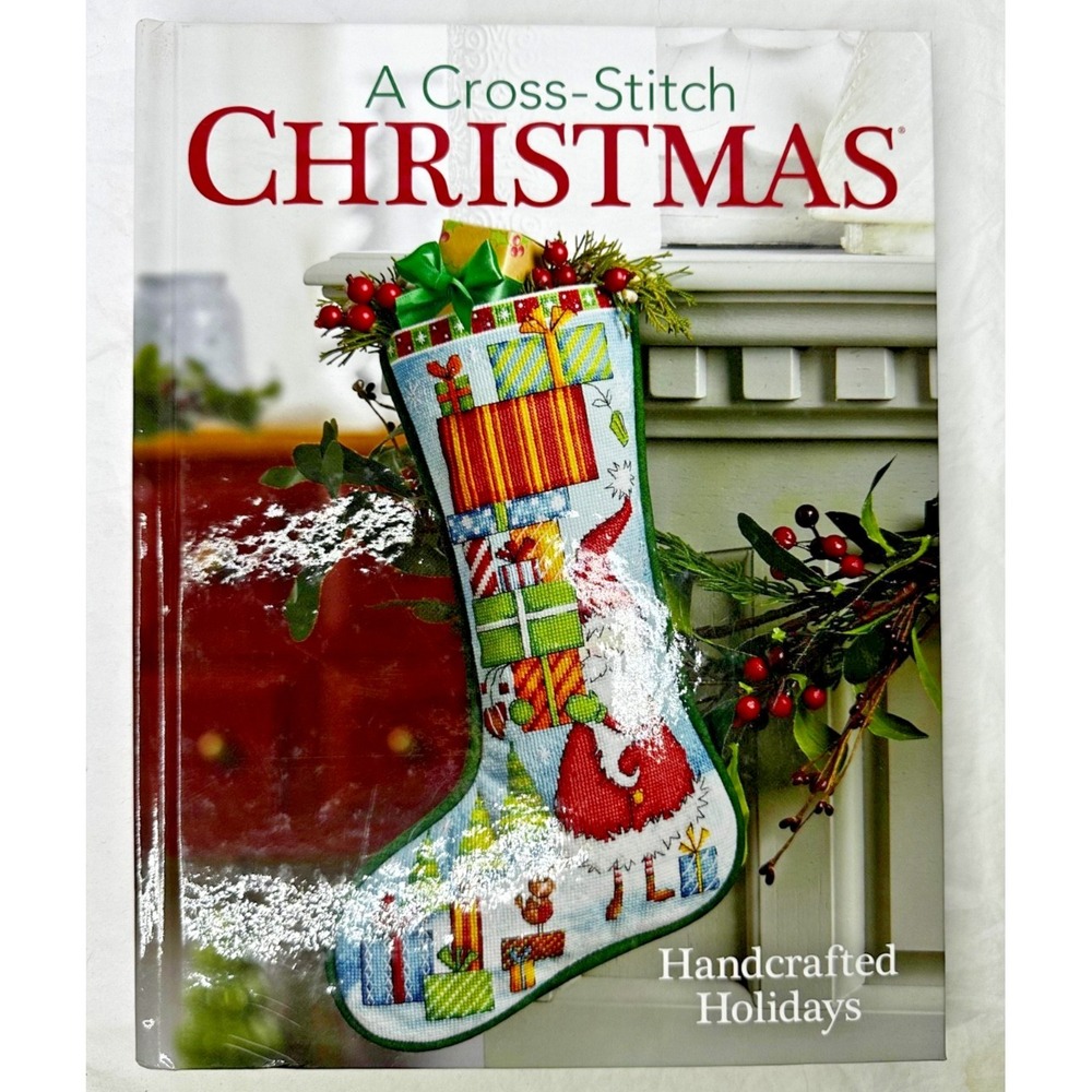 Craftways A Cross-Stitch Christmas HANDCRAFTED HOLIDAYS Patterns Book